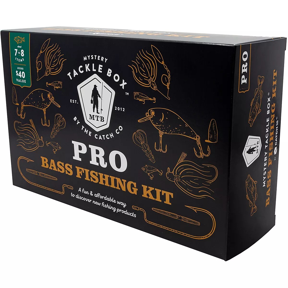 Mystery Tackle Box Pro Bass Fishing Kit Academy