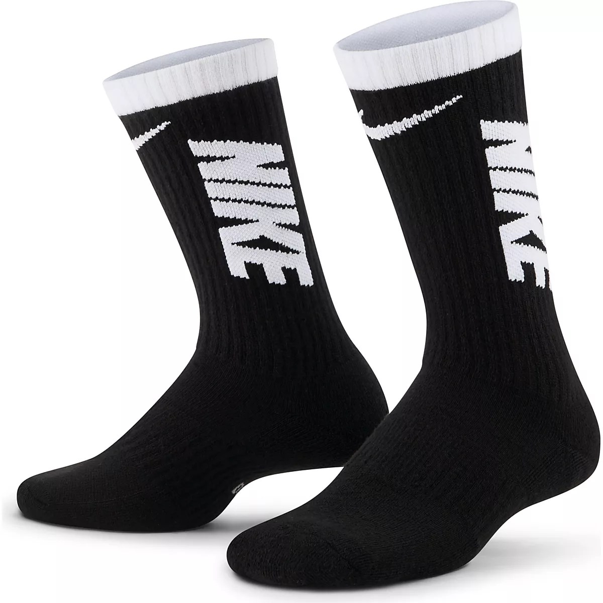 Nike Kids' Everyday Cushioned Crew Socks 3 Pack Academy