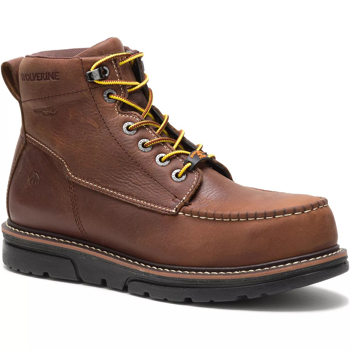 Wolverine Men's I90 Durashocks MocToe CarbonMax 6 in Work Boots Academy