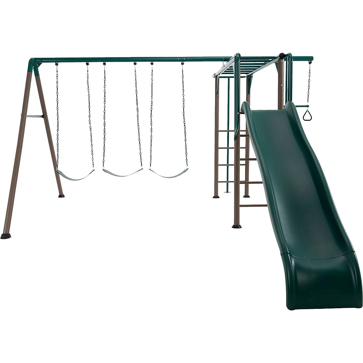 Lifetime Monkey Bar Adventure Swing Set Academy