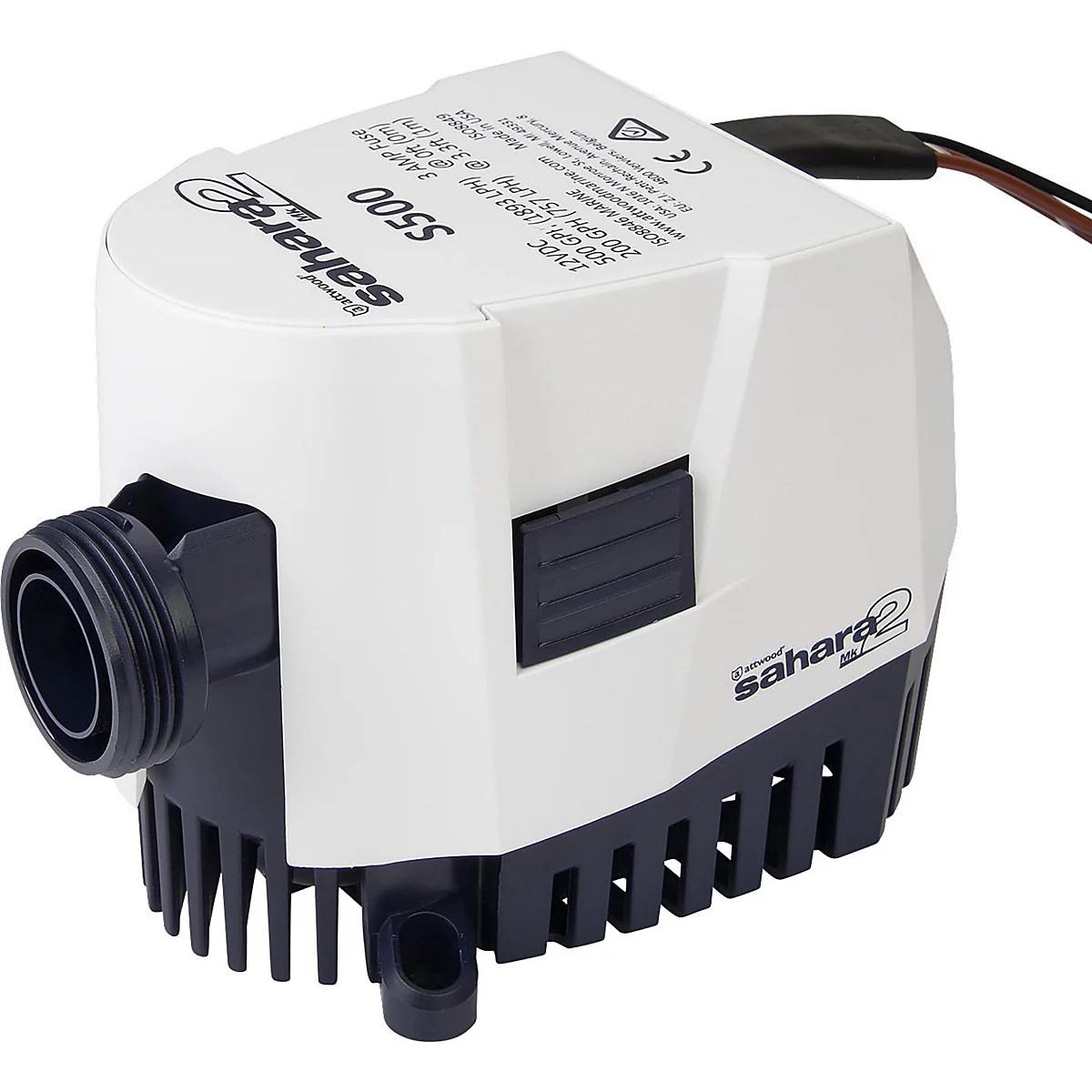 Attwood Sahara MK2 500 12V Automatic Bilge Pump Academy