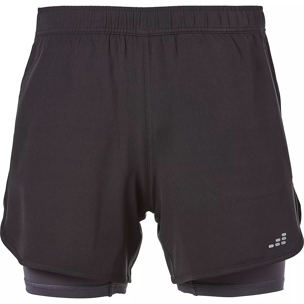 BCG Men's Dash 2in1 Running Solid Shorts 5 in Academy