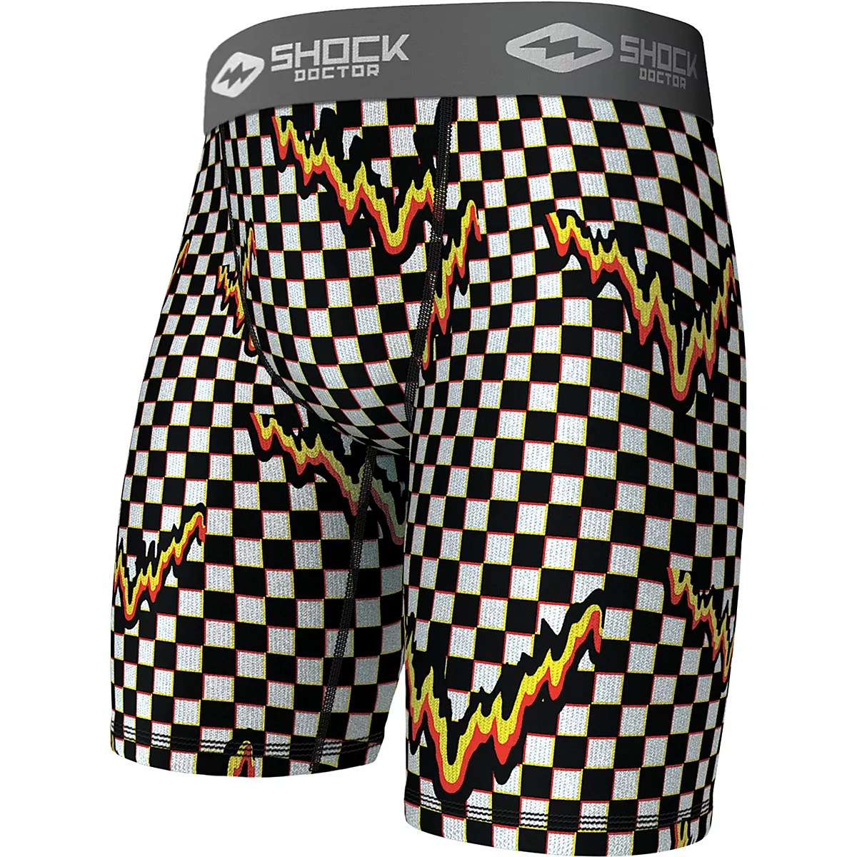 Shock Doctor Adults' Checker Core Compression Shorts Academy