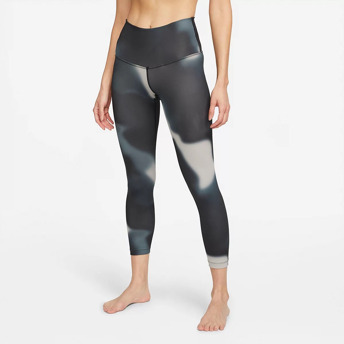 Nike Women's Yoga DriFIT Printed Leggings Academy