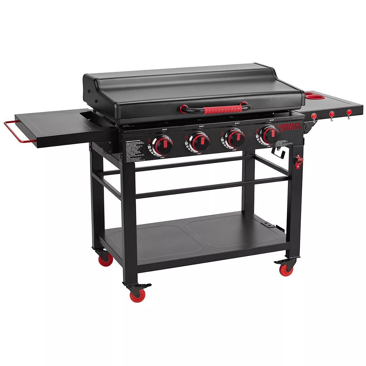 Outdoor Gourmet 4Burner 36'' Griddle Academy