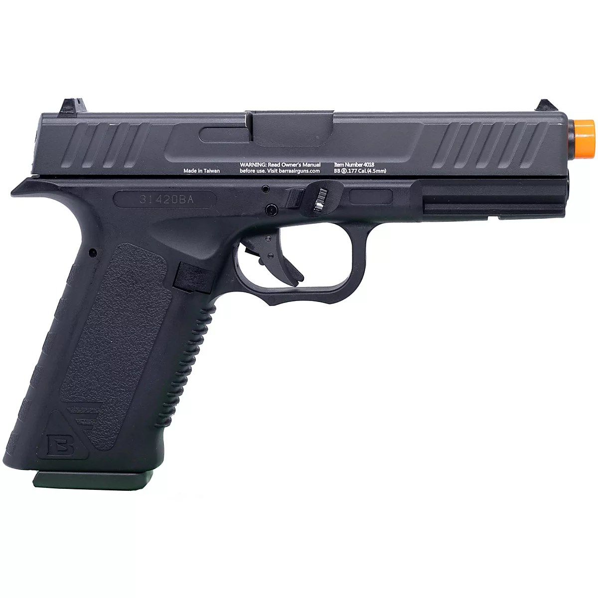 Barra Airguns 009 Full Auto 4 in Airsoft BB Pistol Academy