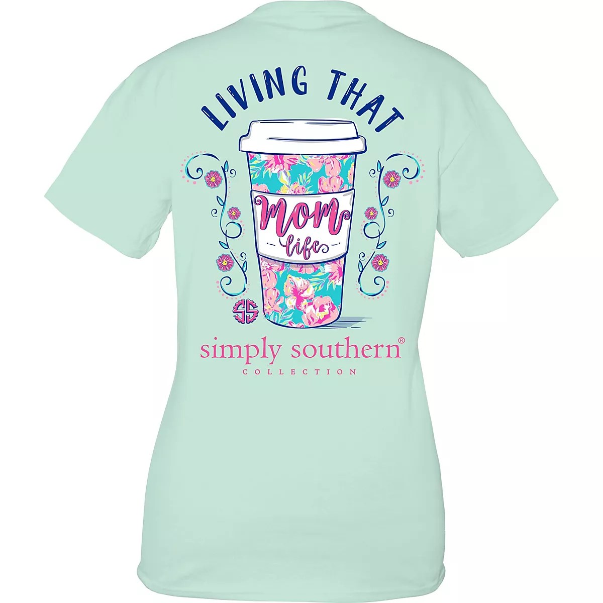 Simply Southern Women's Mom Life Tshirt Academy