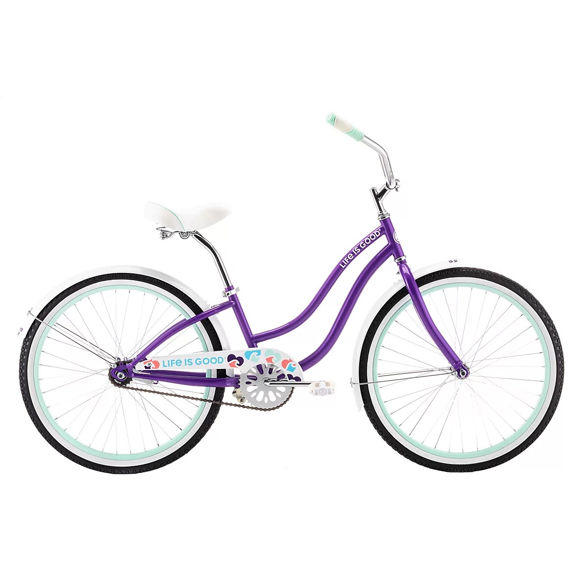 Schwinn Girls' Life Is Good 24 in Cruiser Bike Academy