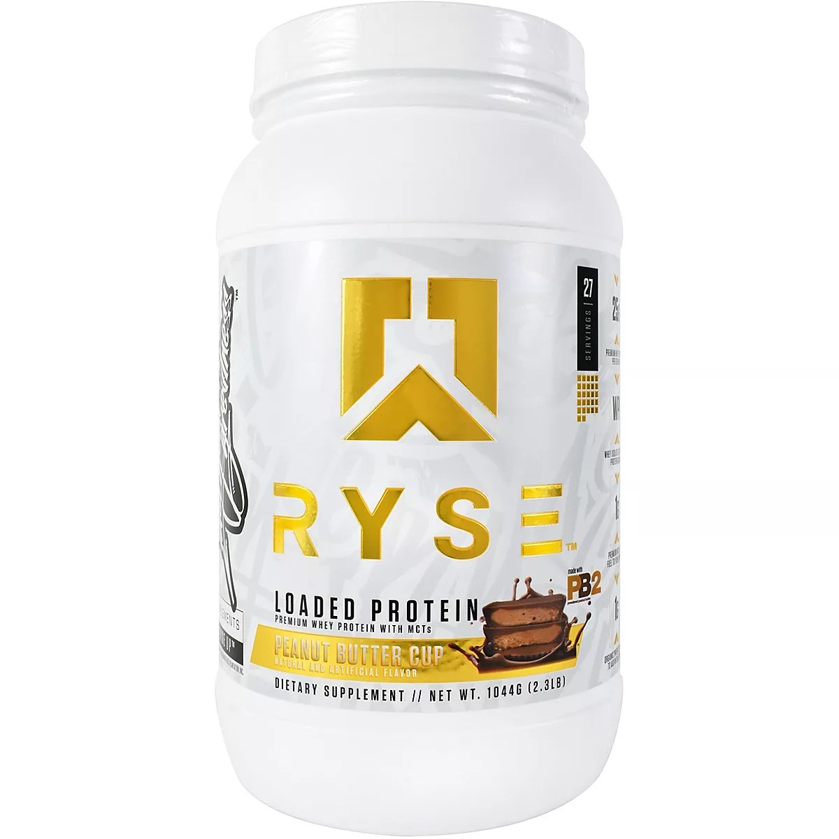 Ryse 2 lb Loaded Protein Free Shipping at Academy