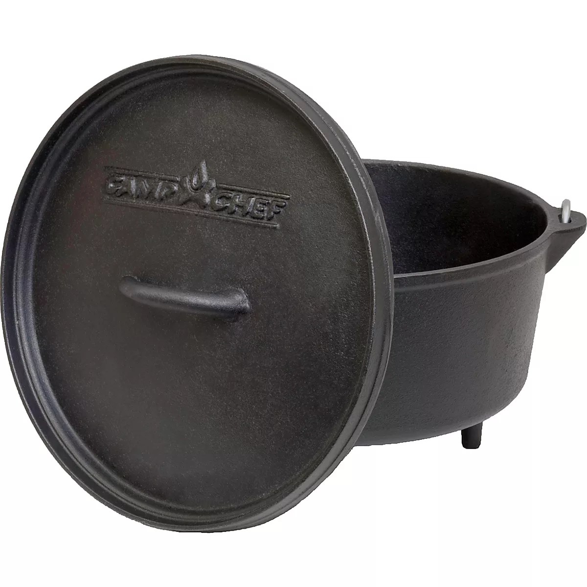 Camp Chef 12 in Cast Iron 8 qt Deep Dutch Oven Academy