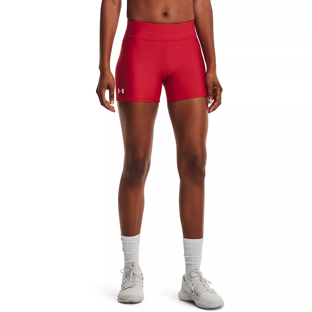 Under Armour Women’s Team Shorty Shorts 4 in Academy