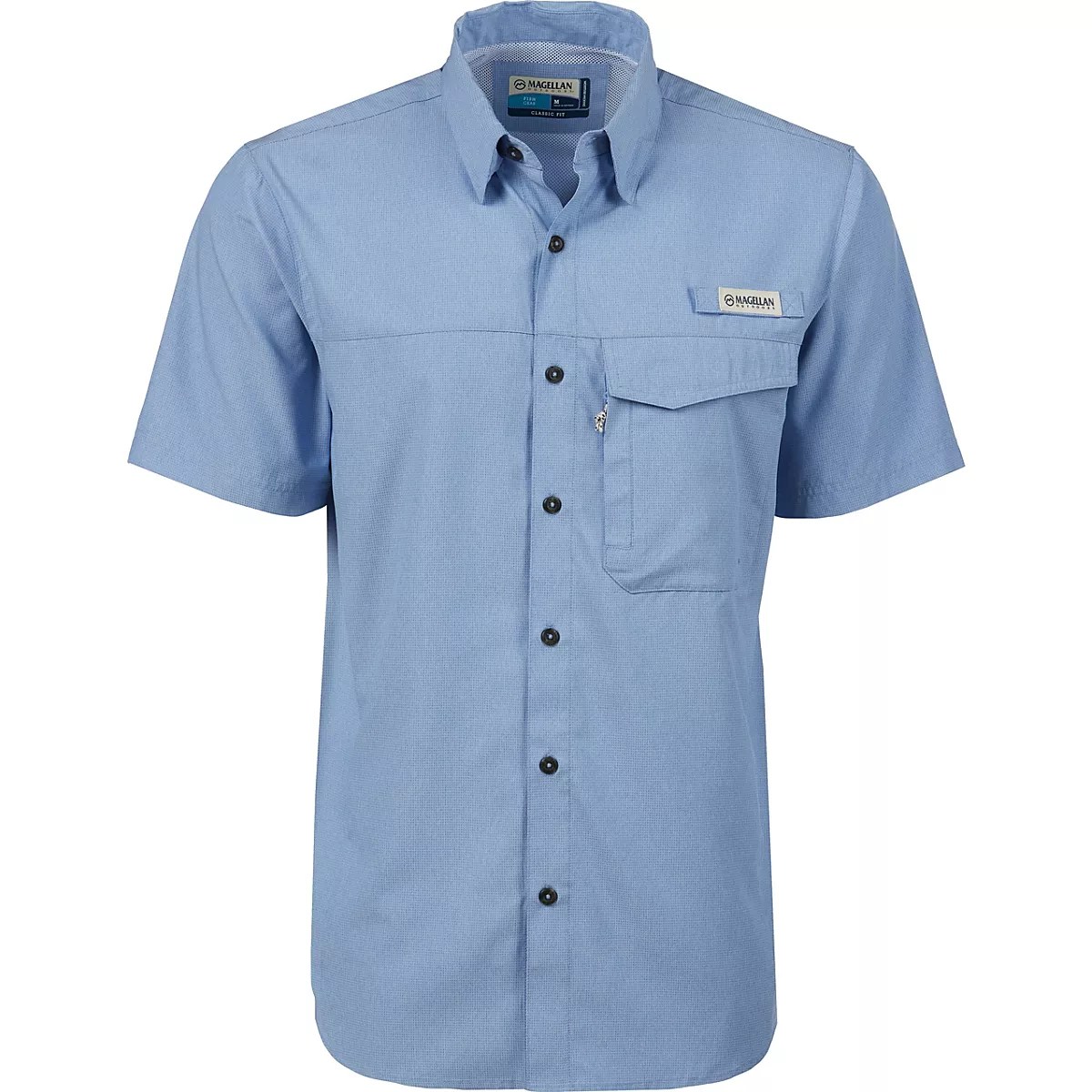 Magellan Outdoors Men's Caddo Lake Button Down Fishing Shirt Academy