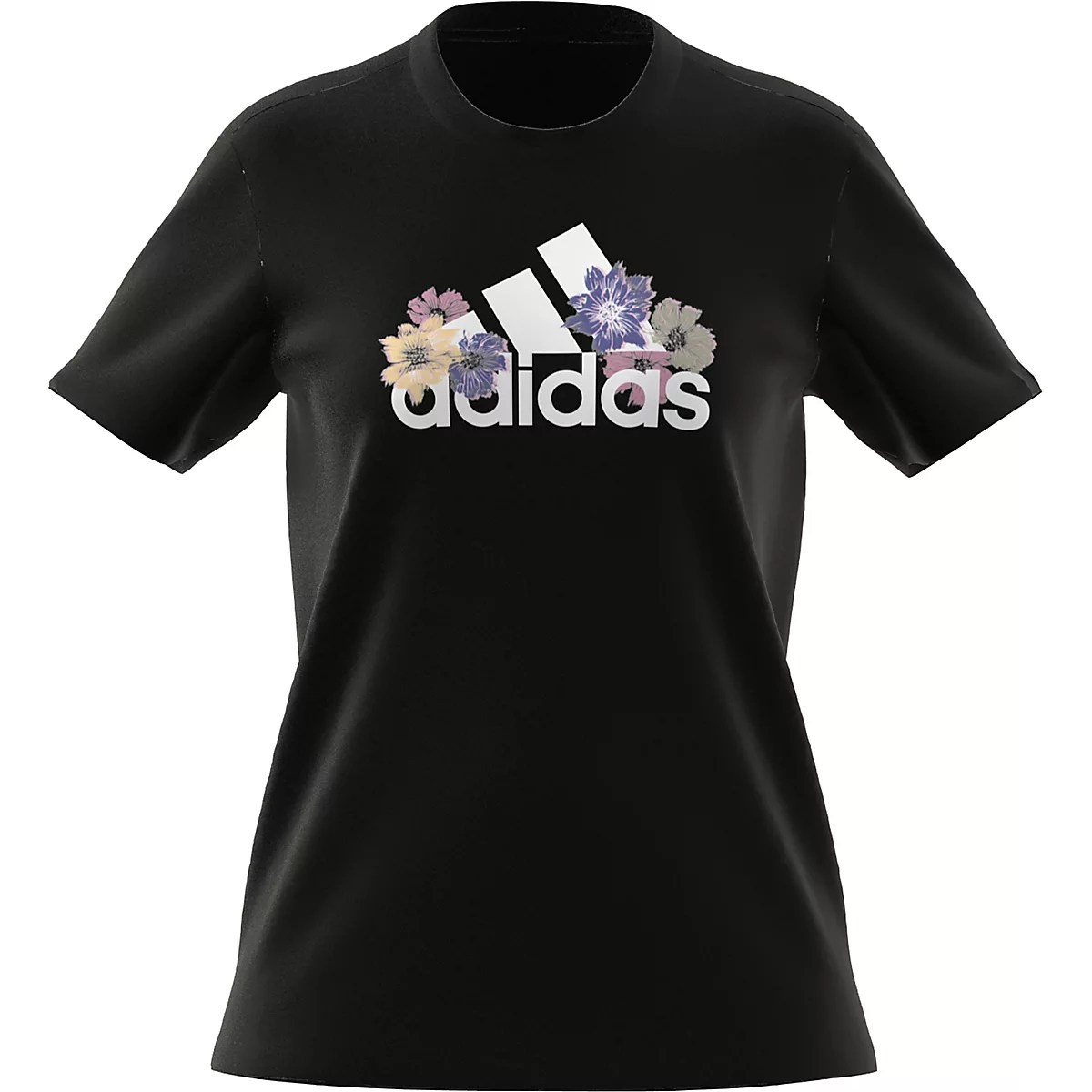 adidas Women’s Badge of Sport Floral Tshirt Academy