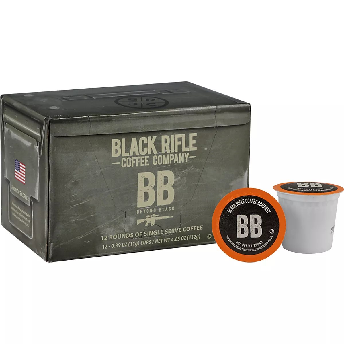 Black Rifle Coffee Company Beyond Black Coffee Rounds 12Pack Academy