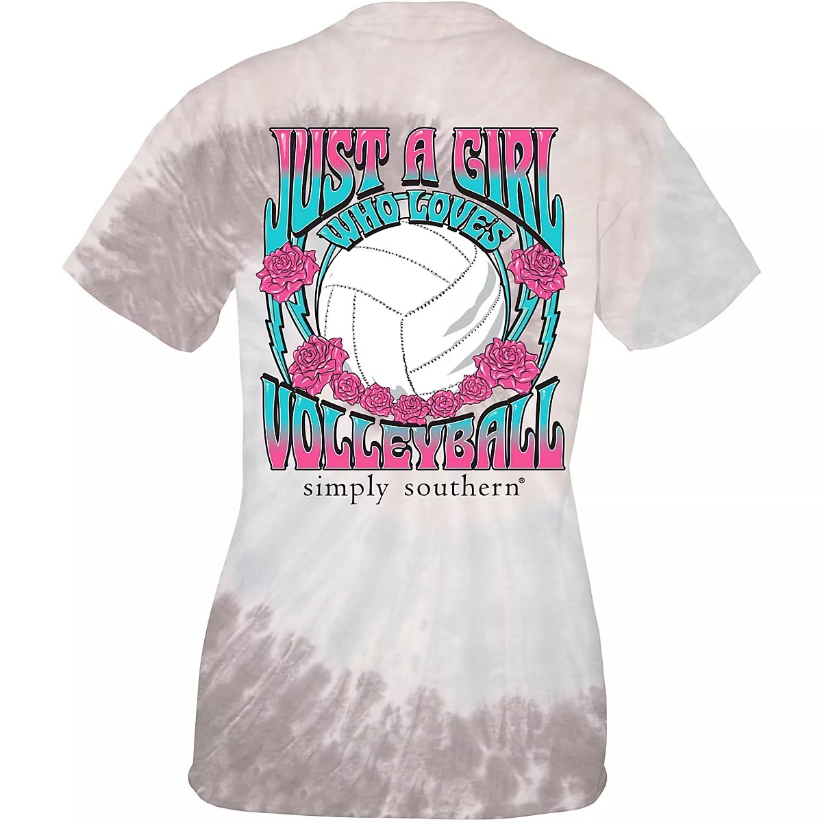 Simply Southern Women's Volleyball Tshirt Academy