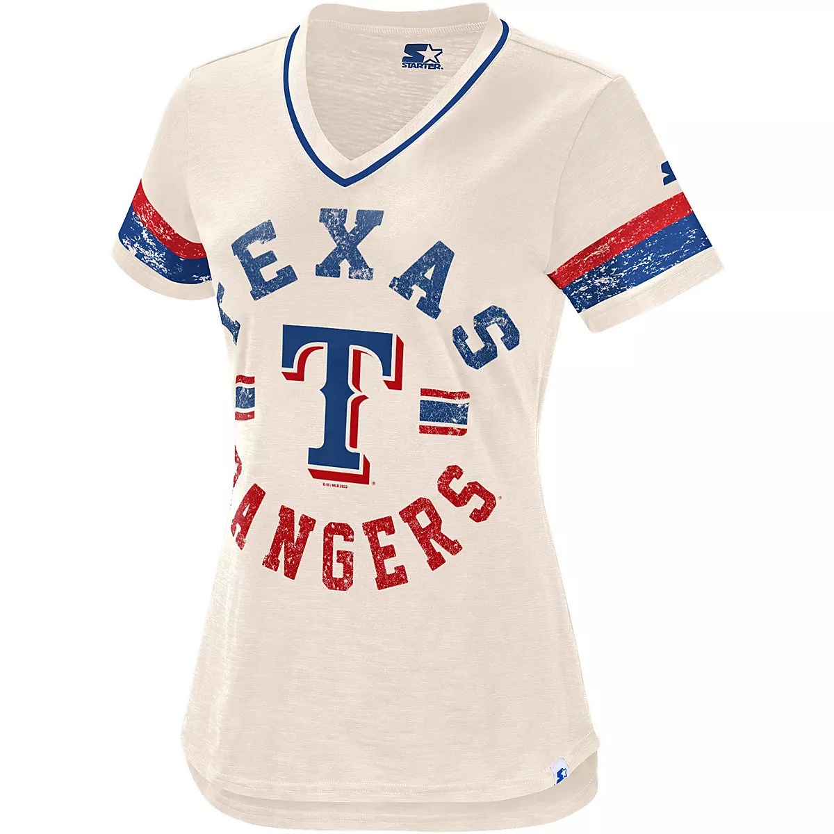 GIII for Her Women's Texas Rangers Pick Off Tshirt Academy