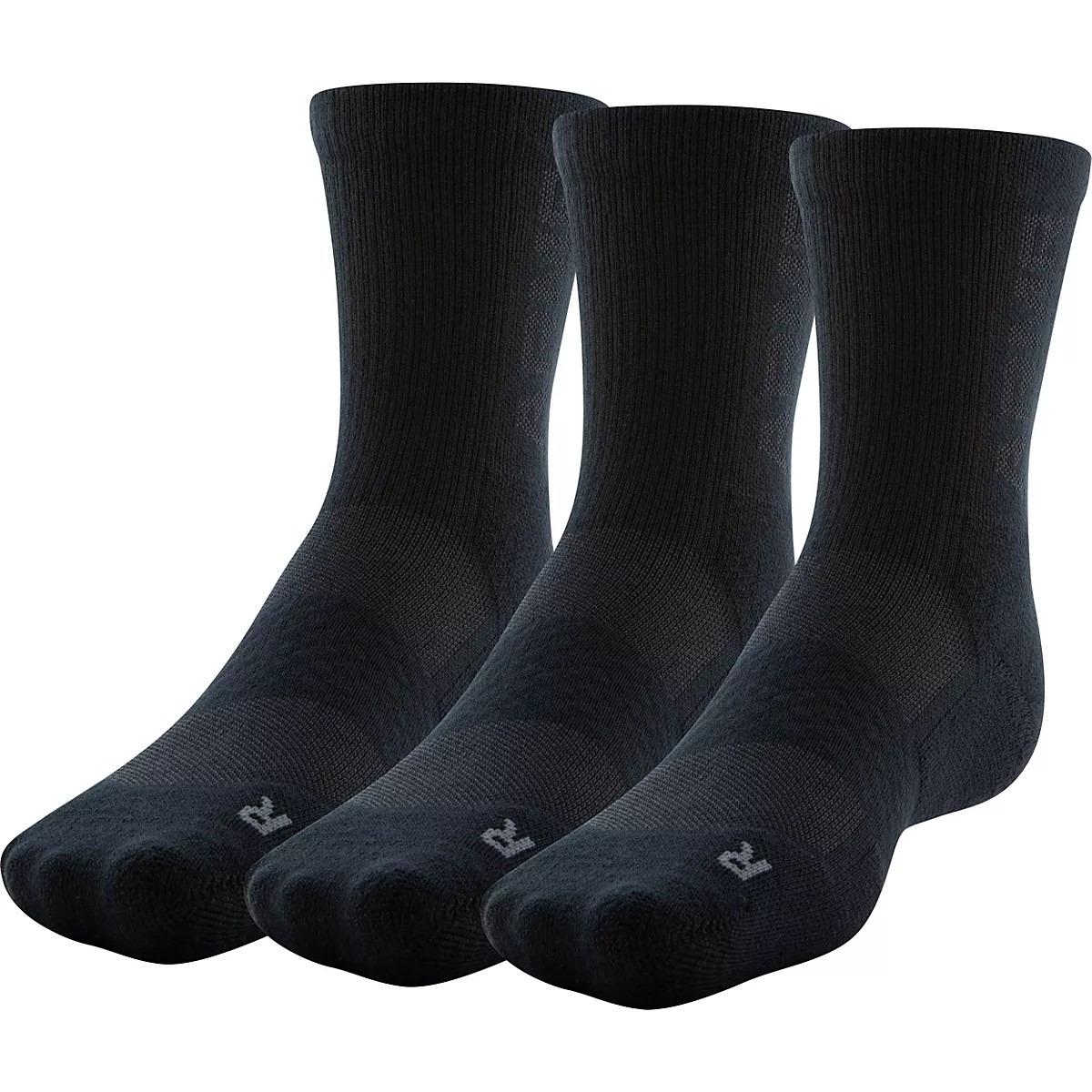 Under Armour Men's 3Maker MidCrew Socks 3 Pack Academy