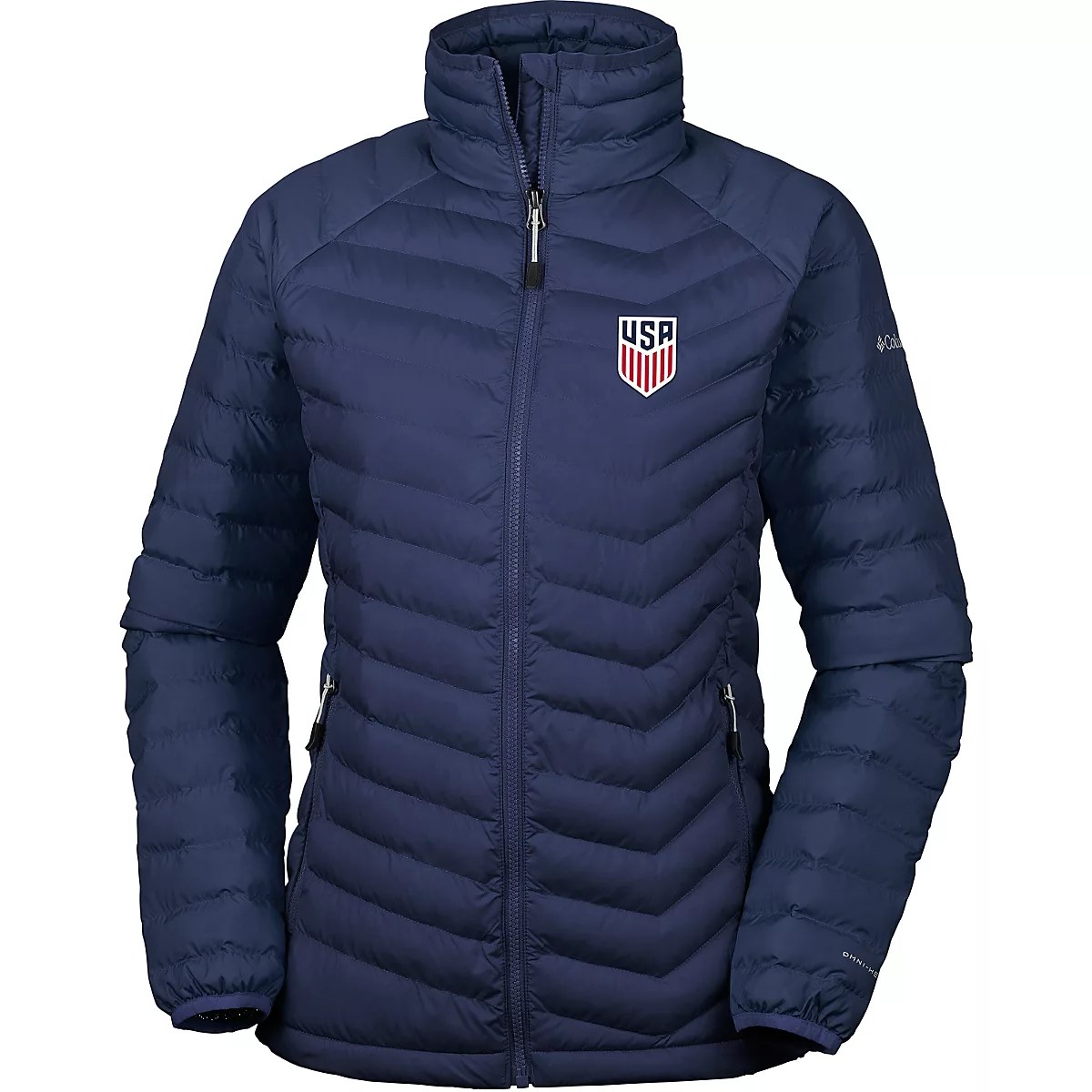 Columbia Sportswear Women’s USA Powder Lite FullZip Jacket Academy
