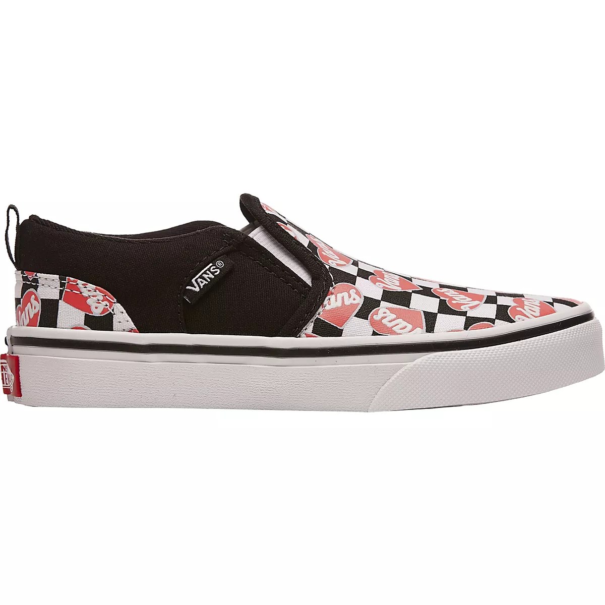 Vans Girls' Asher Heart Shoes Free Shipping at Academy