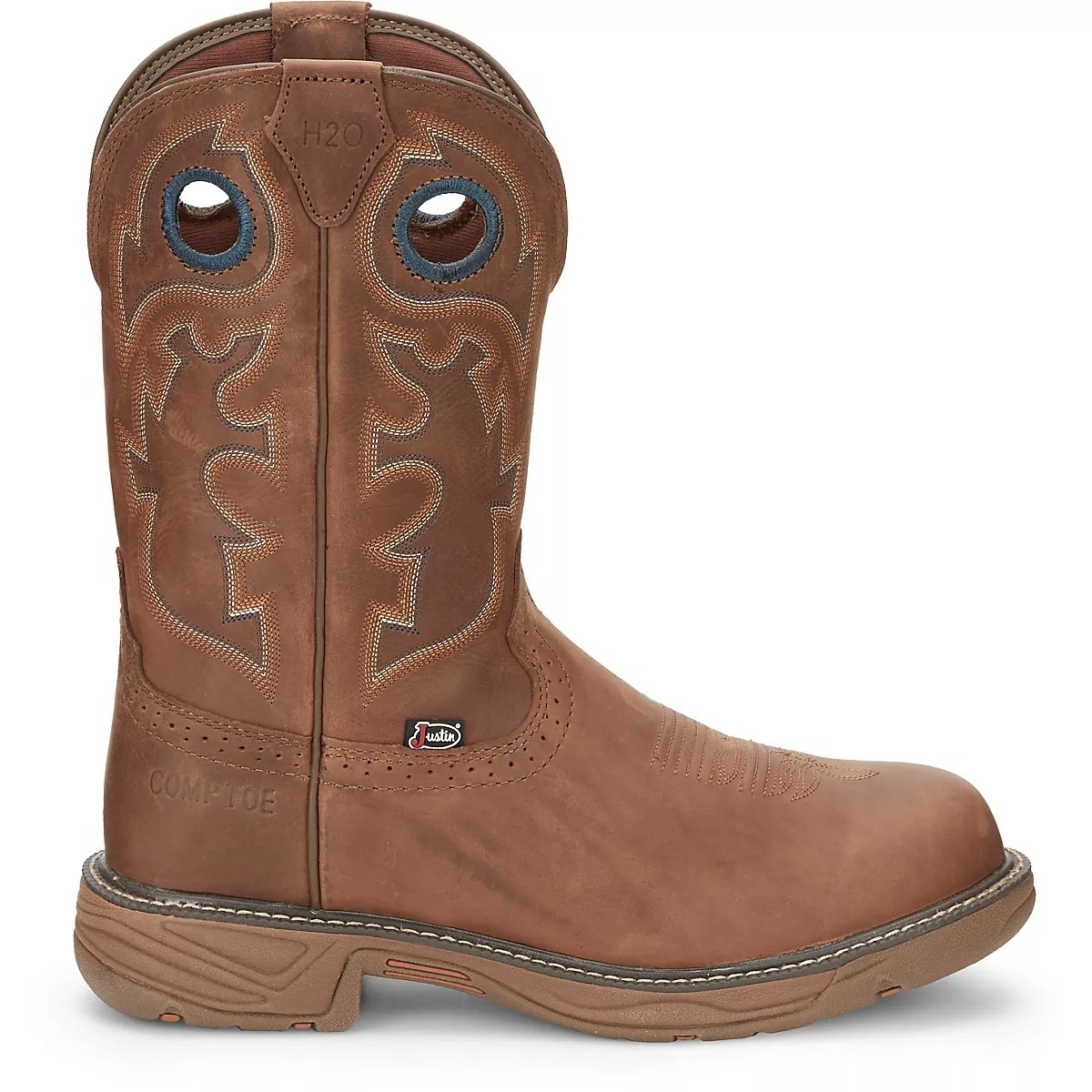 Justin Boots Men's Stampede Rush Composite Toe Work Boots Academy