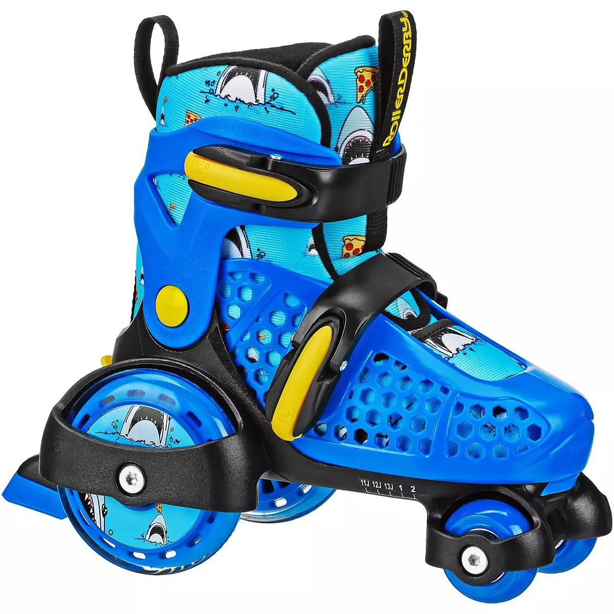 Roller Derby Girls' Jr Fun Roll Adjustable Roller Skates Academy