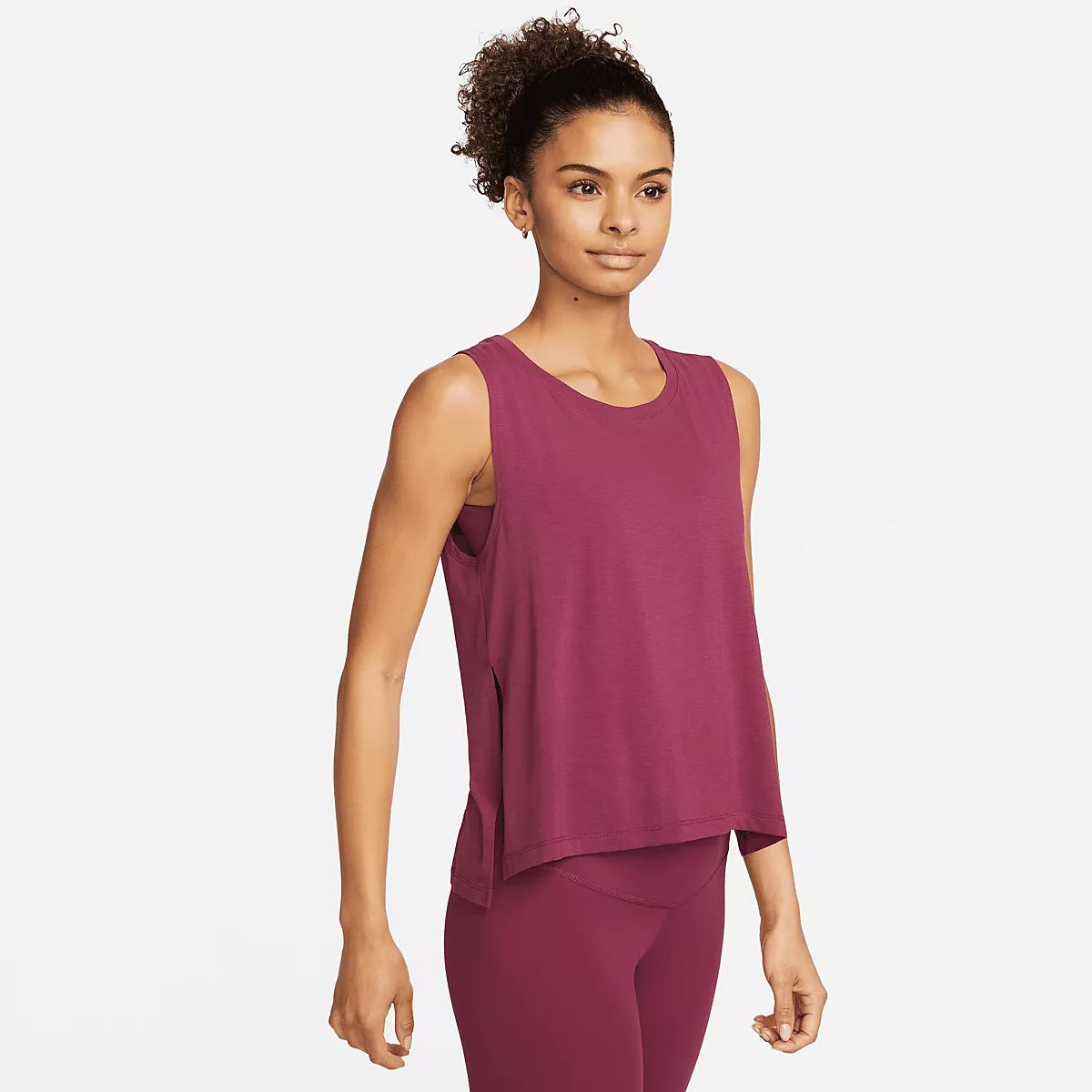 Nike Women's Yoga DriFIT Tank Top Academy