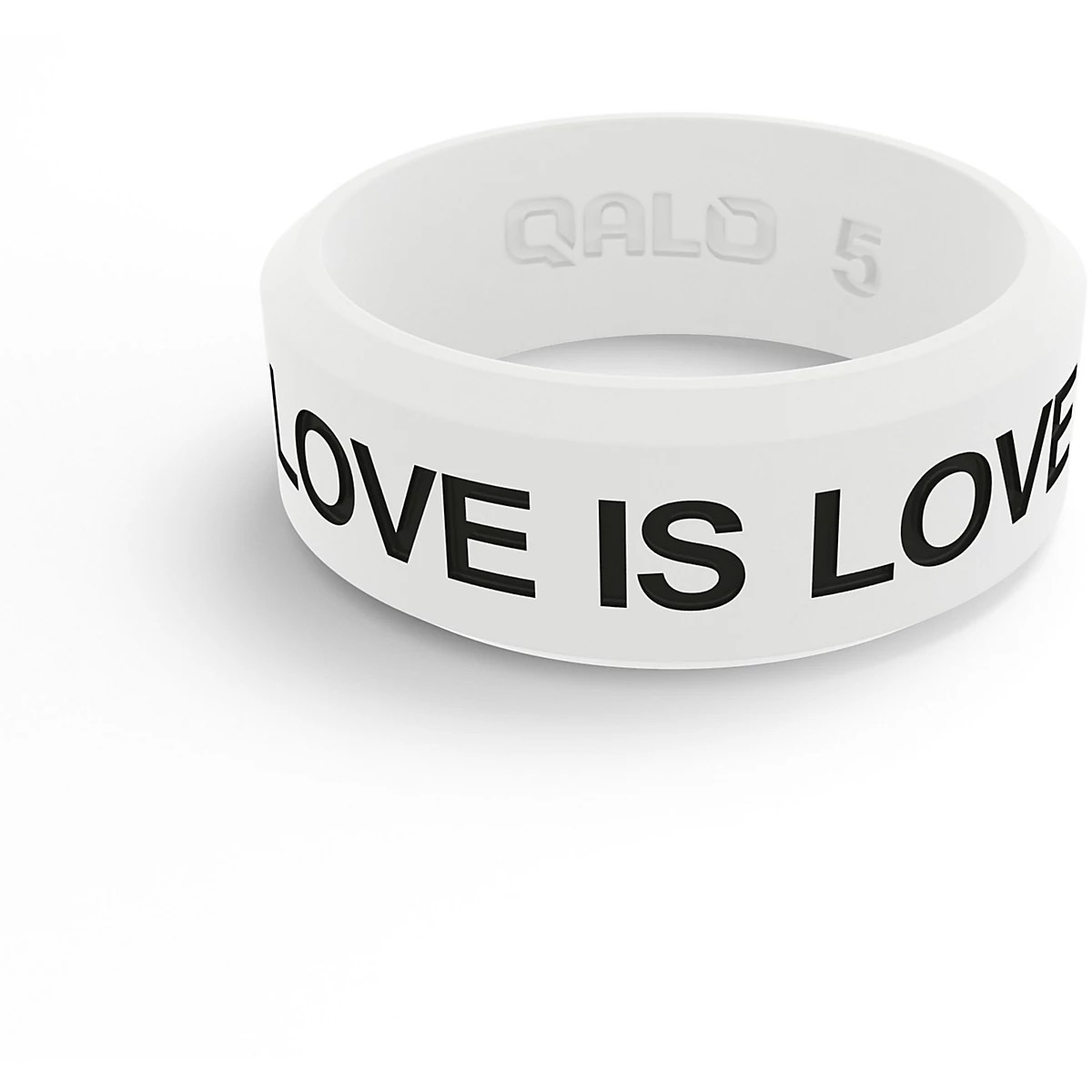 QALO Unisex Love Is Love Ring Free Shipping at Academy
