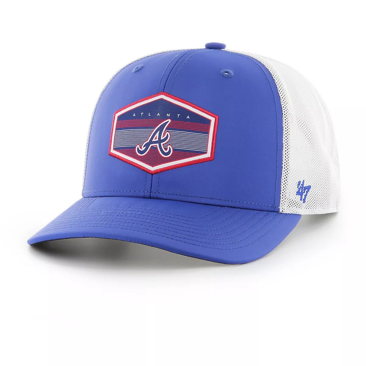 47 Atlanta Braves 2023 City Connect Burgess Trucker Hat Academy
