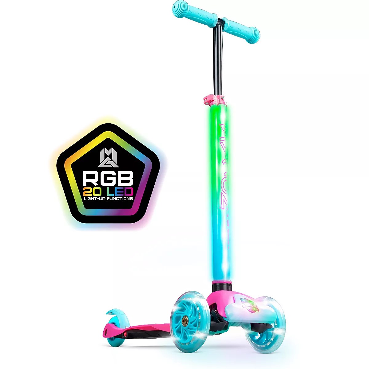 Madd Gear LightUp Zipper Lumen RGB Scooter Academy