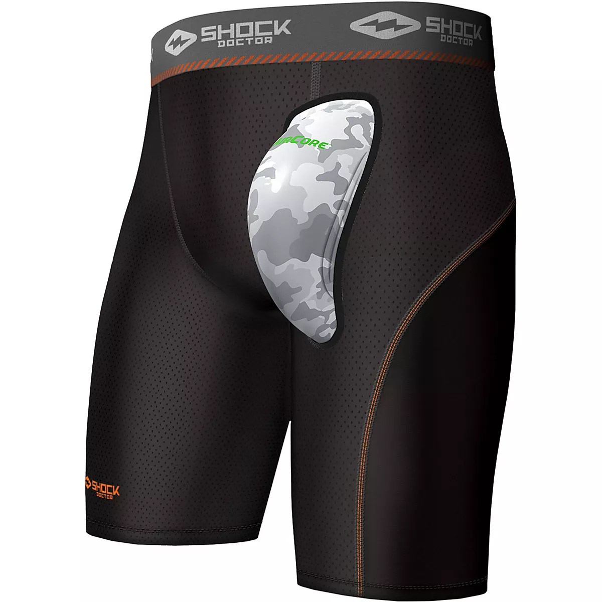 Shock Doctor Youth Core Compression Shorts with AirCore Cup Academy