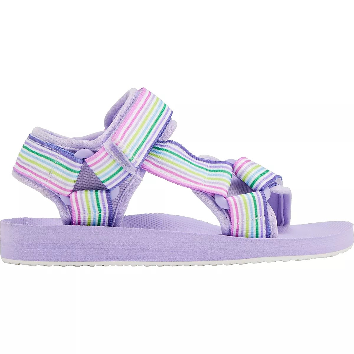 O'Rageous Girls' Rainbow Sport Sandals Academy