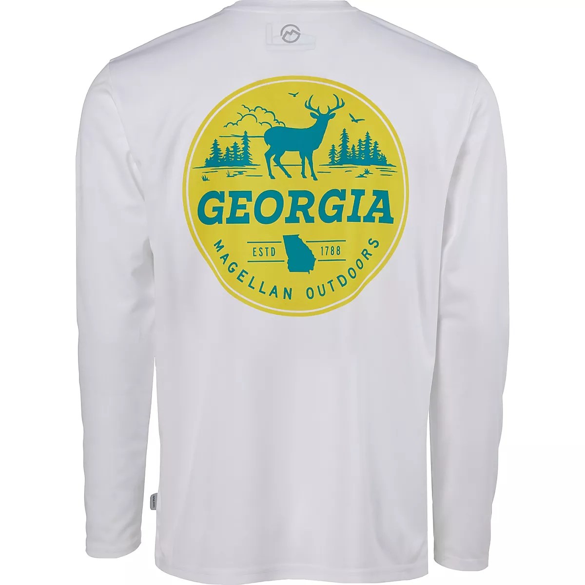 Magellan Outdoors Men's GA Local State GFX LongSleeve Shirt Academy
