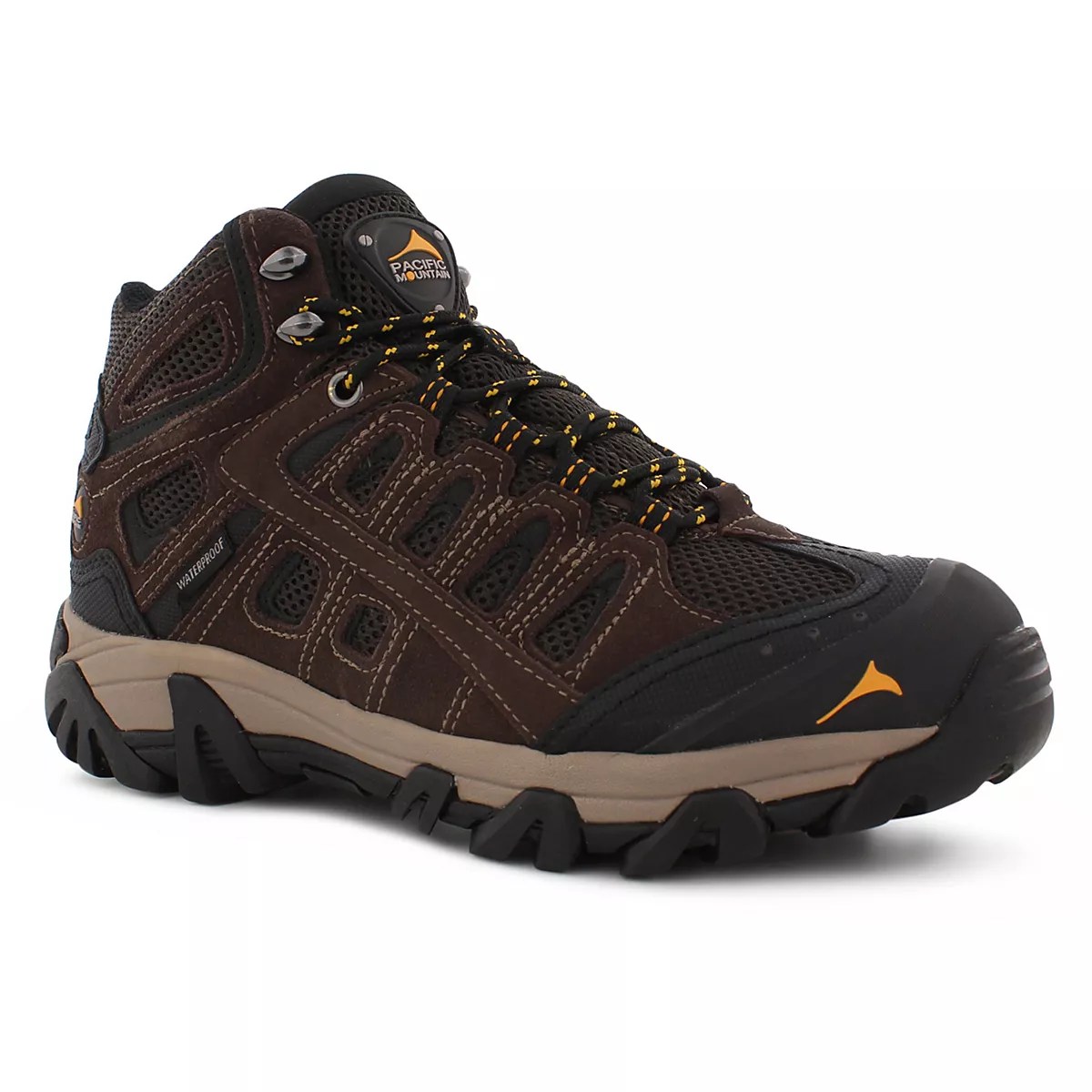 Pacific Mountain Men's Blackburn Mid Waterproof Hiking Boots Academy