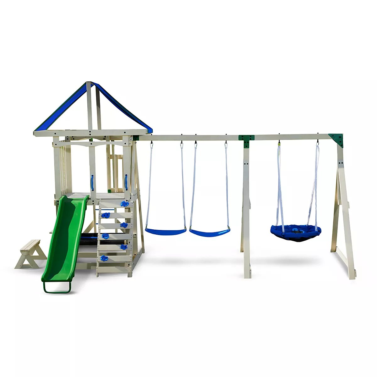 AGame Montana Wooden Swing Playset Academy