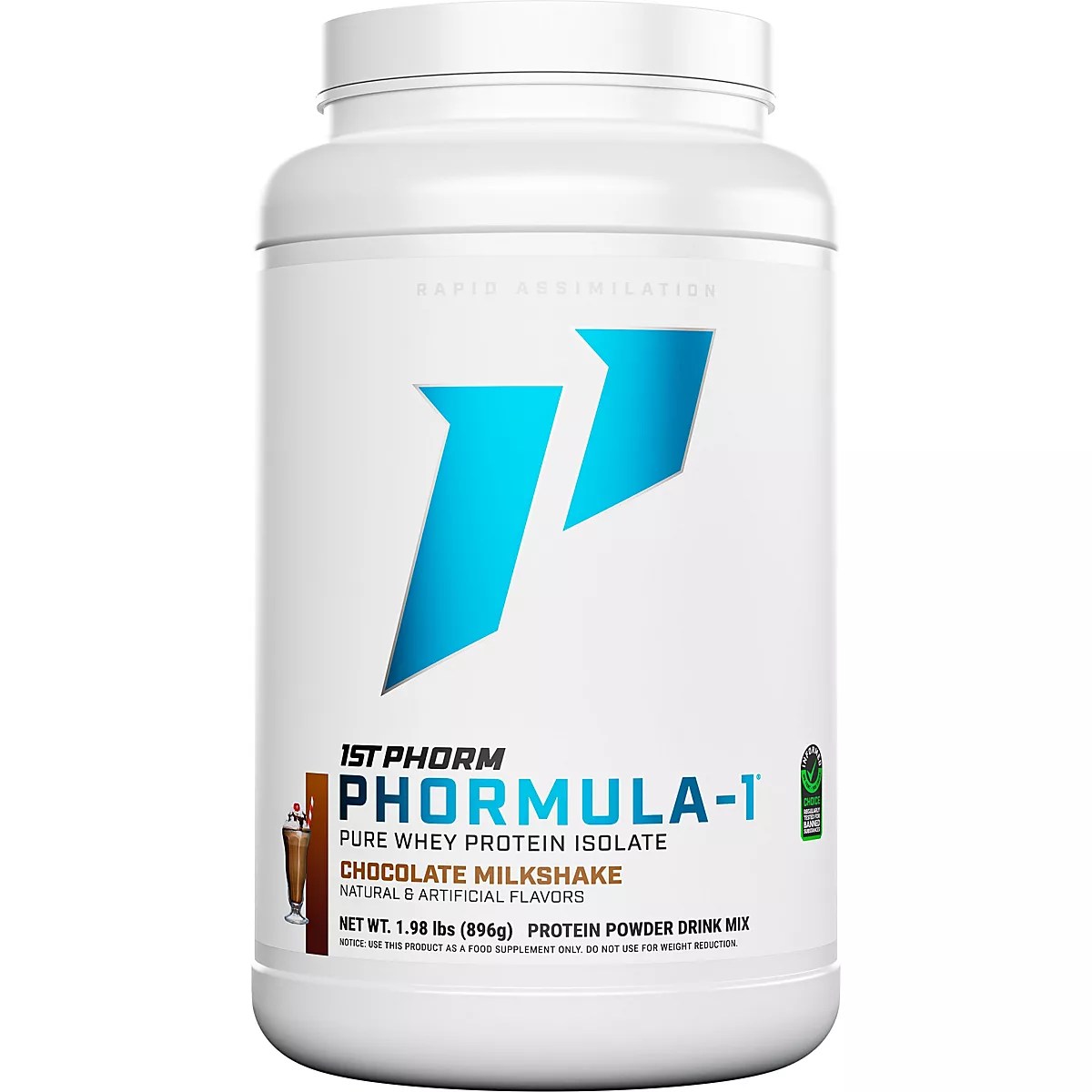 1st Phorm Phormula 1 Protein 2 lb Chocolate Milkshake Whey Protein Academy