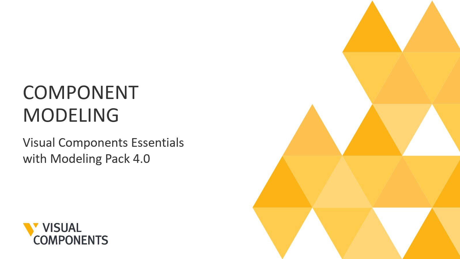 Component Modeling with Visual Components Professional 4.0 Visual