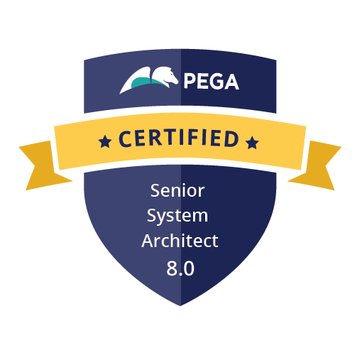 Harshitha Chitturi has earned "Certified Pega Senior System Architect