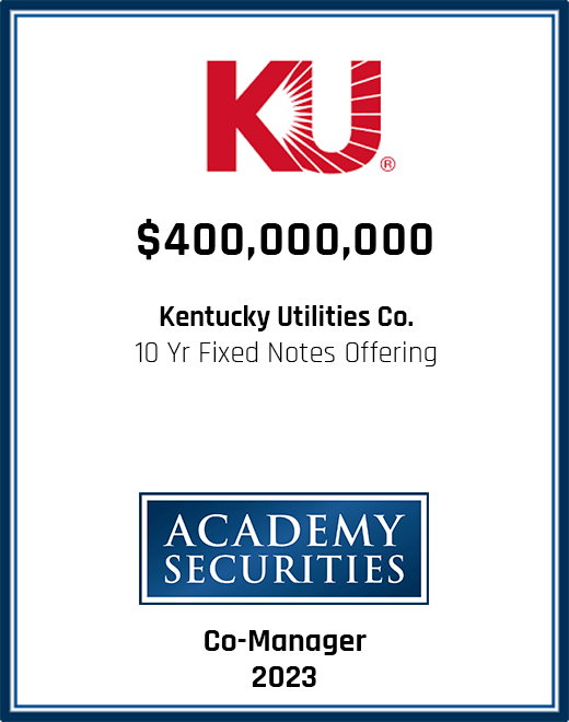 Debt Capital Markets Academy Securities