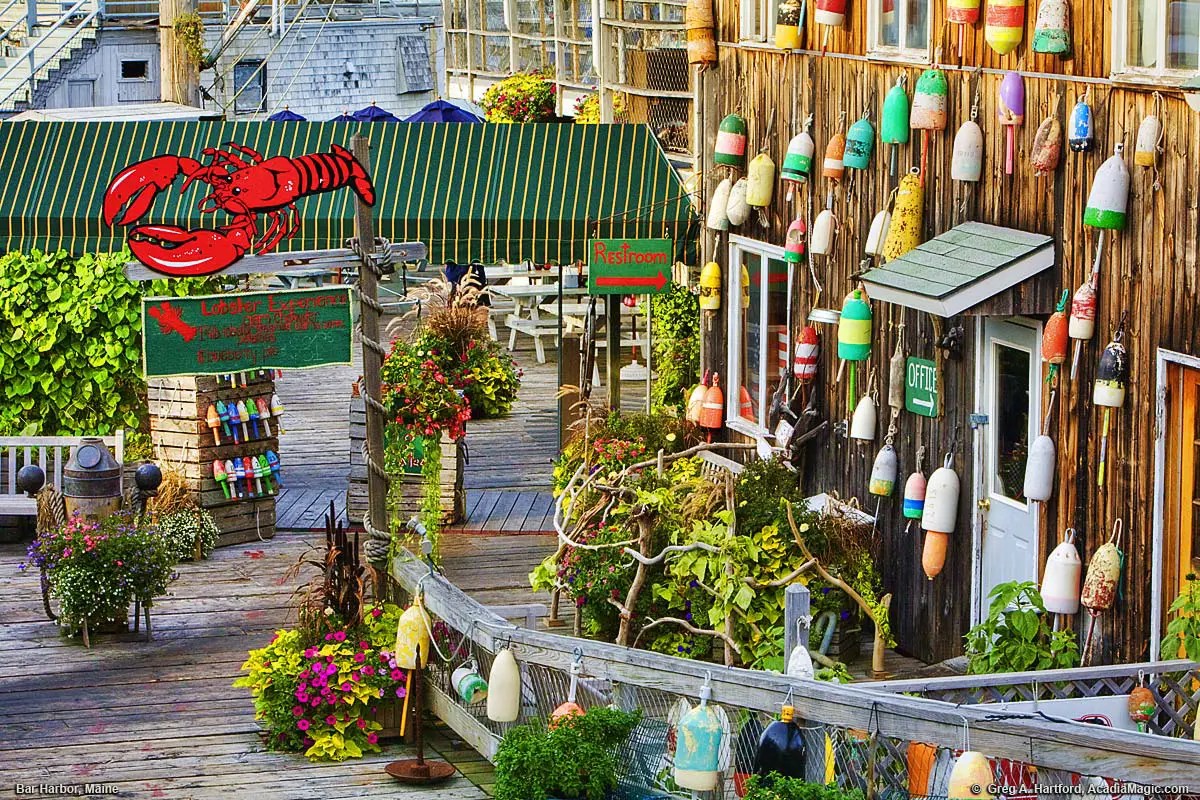 Bar Harbor, Maine Seafood Restaurant