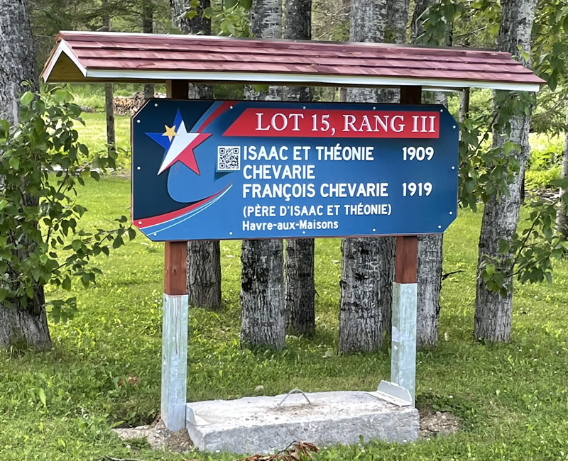 Premiers Acadiens de LacauSaumon Circuit patrimonial acadien