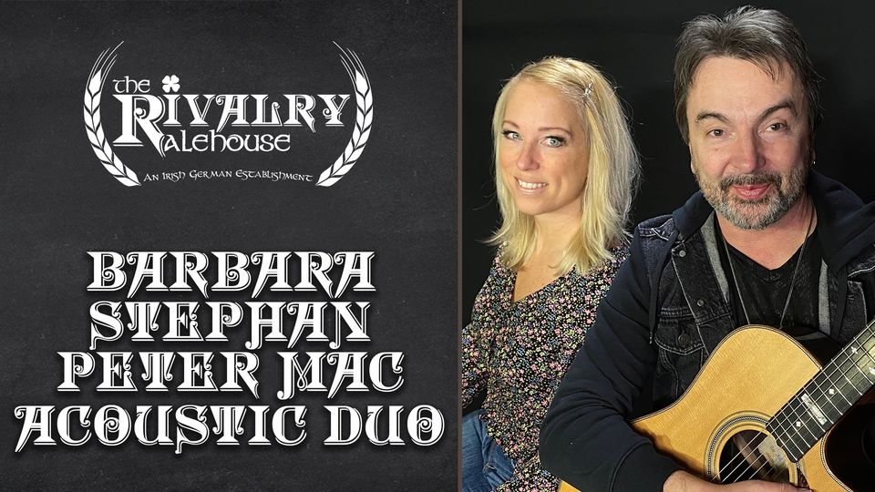 Barbara Stephan Peter Mac duo at Rivalry Ale House ACA Entertainment