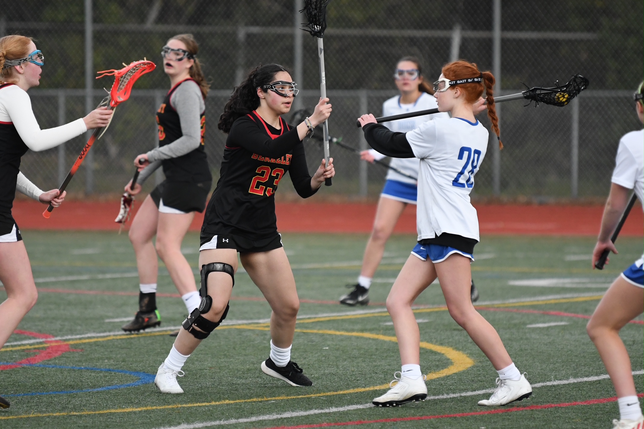 JV Girls Lacrosse Saturday Squad Begins Their Lacrosse Career in Style