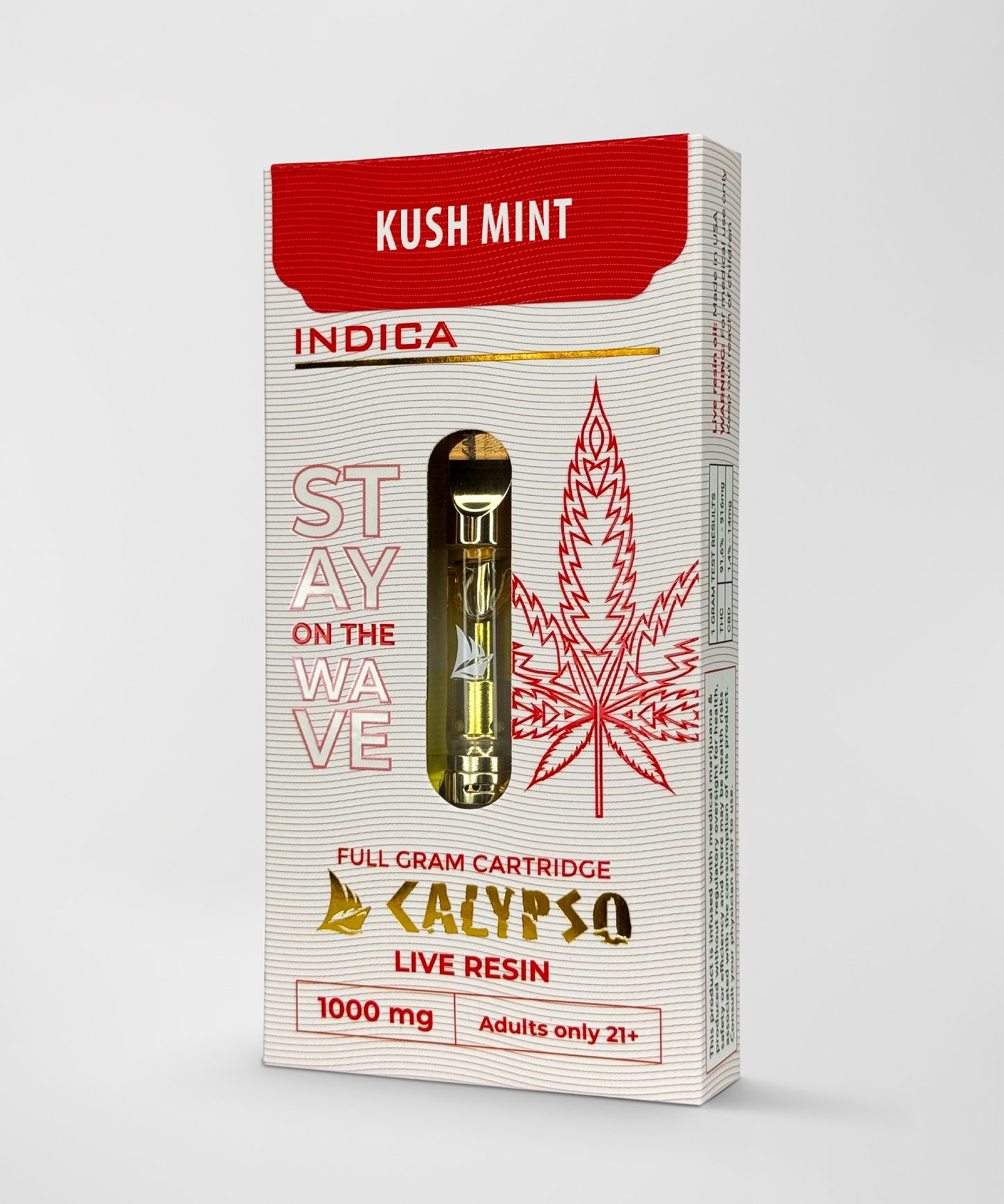 KUSH MINT CARTRIDGE INDICA Сalypso