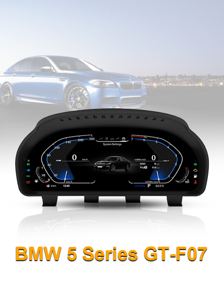 ACARNAVI BMW 5 Series F10 F11 F18 Digital Cluster Speedo Meter Linux