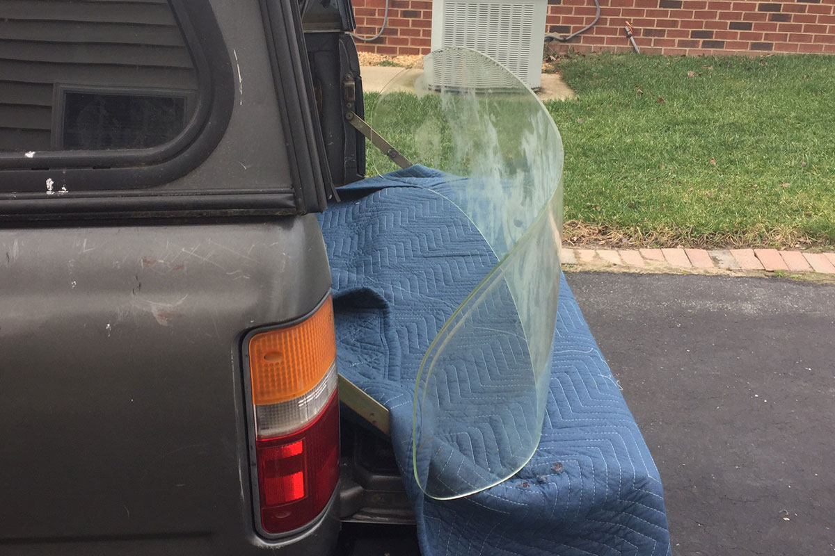A boat windshield? ACBS Antique Boats & Classic Boats