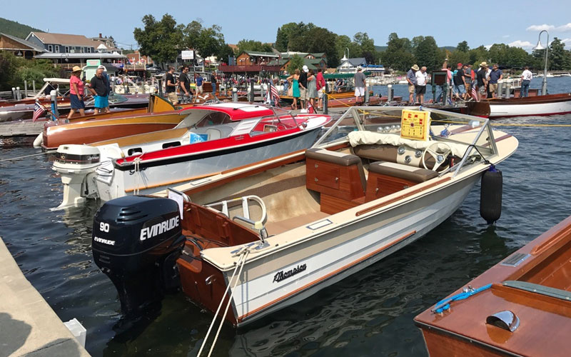 Lake Rendezvous as beautiful as ever ACBS Antique Boats