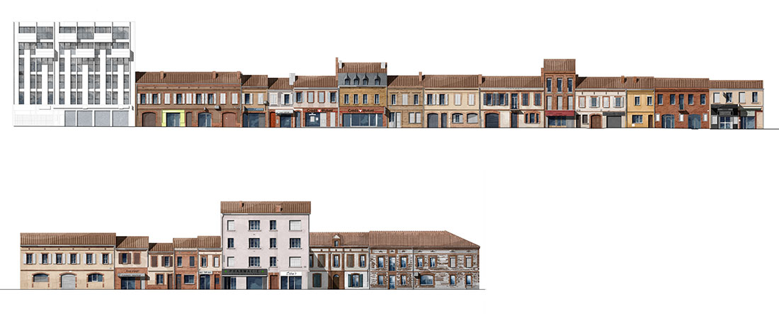 Cœur de Quartier Croix de Pierre — ACCA Architectes du patrimoine