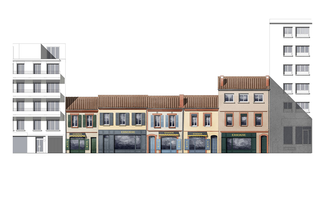 Cœur de Quartier Croix de Pierre — ACCA Architectes du patrimoine
