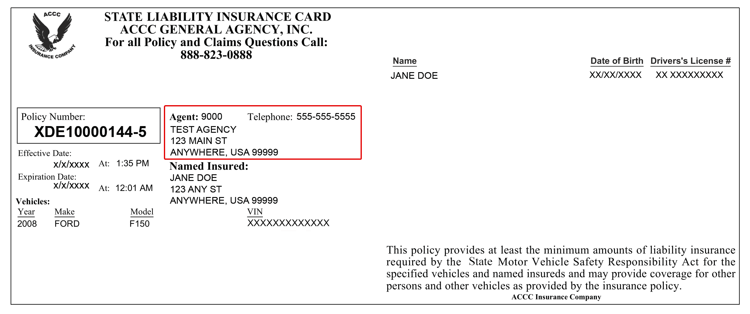 ACCC Policyholders ACCC Insurance Company