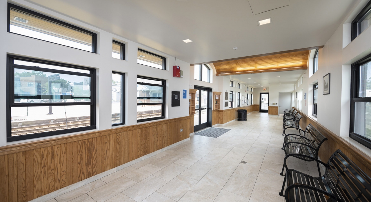 Cary Metra Station Accel Construction